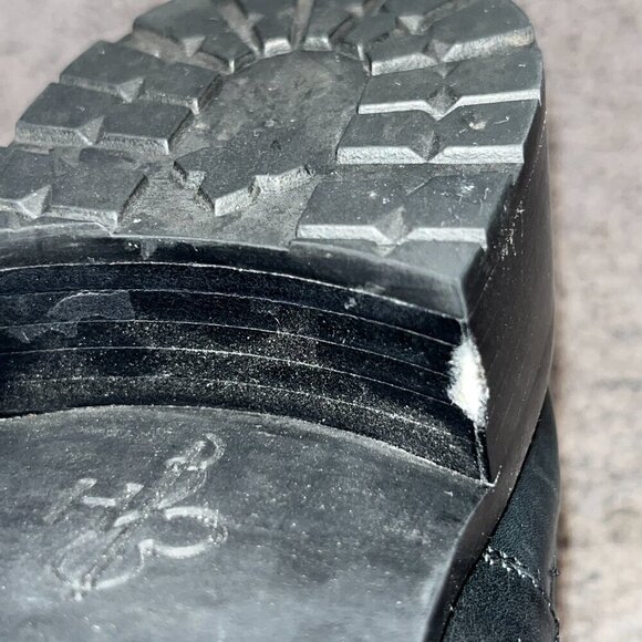 COLE HAAN NIKE AIR Black Leather EVAN CHELSEA Ankle Boot Bootie -Women's 8AA - Picture 8 of 13